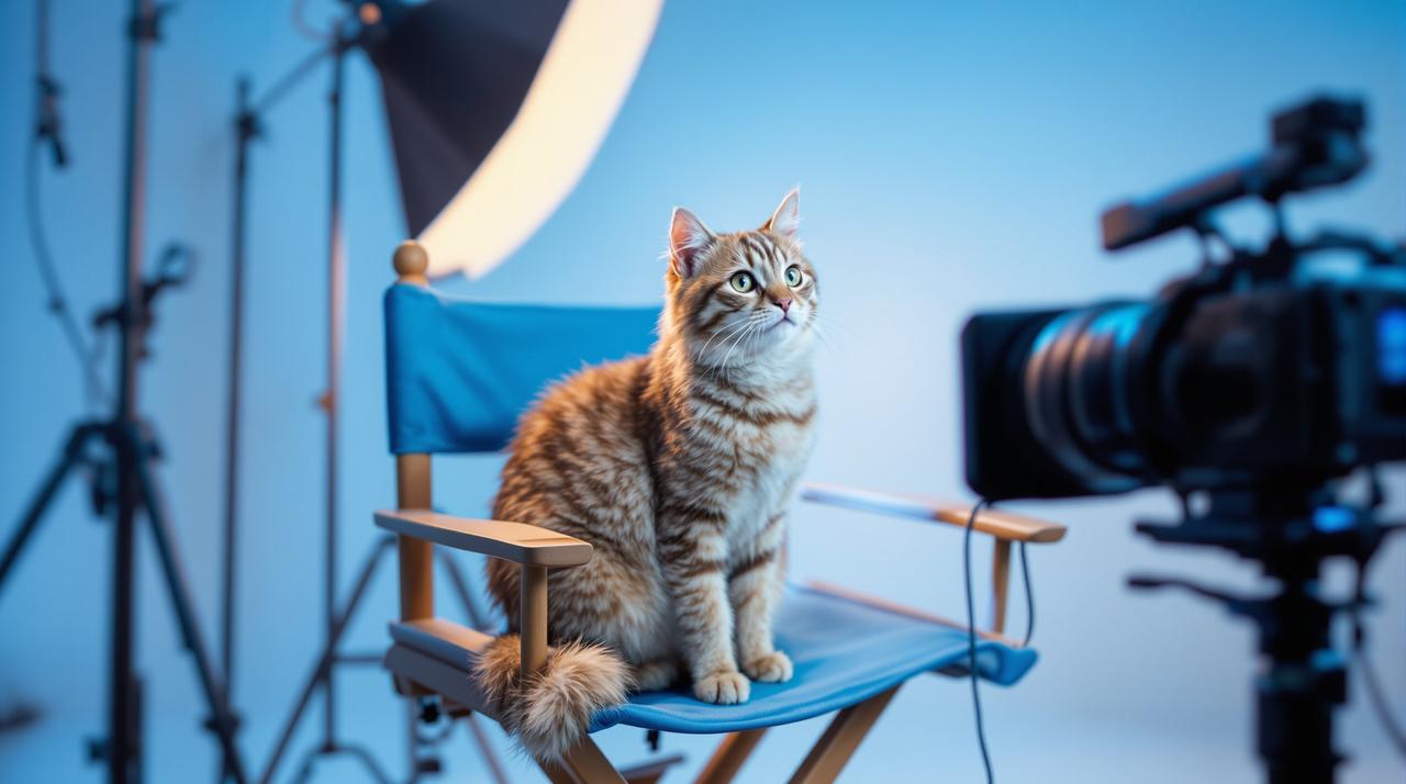 猫导演：片场最萌监工日常